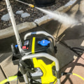 What is a 2000 psi pressure washer recommended for?