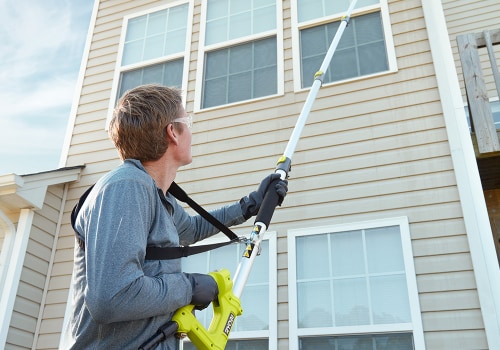 When should you not pressure wash your house?